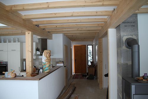 Eingangsbereich - Holzrahmenbau - Zimmerei Walther Dresden / Pirna